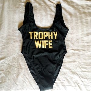 New Rave Suits Trophy Wife One Piece Swimsuit